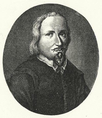 Jakob Böhme, deutscher Theologe (Stich) von German School
