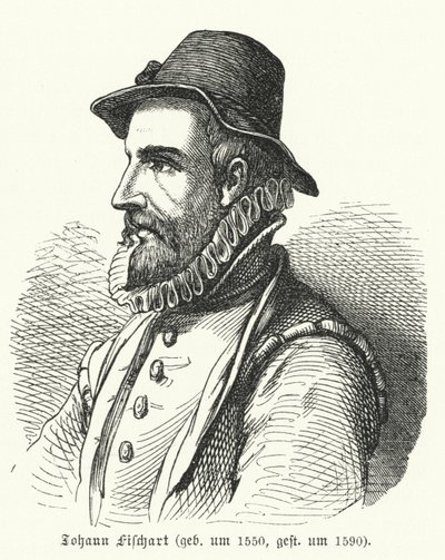 Johann Fischart, deutscher Schriftsteller und Satiriker von German School