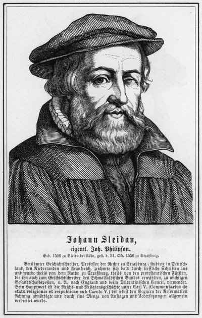 Johann Sleidan von German School