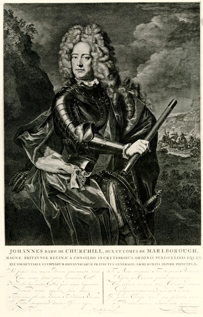 John Churchill von German School