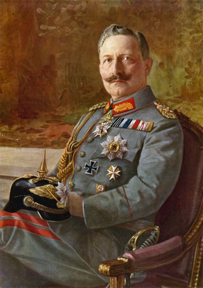 Kaiser Wilhelm II von German School