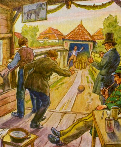 Kegelbahn von German School