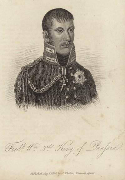 König Friedrich Wilhelm III. von Preußen von German School
