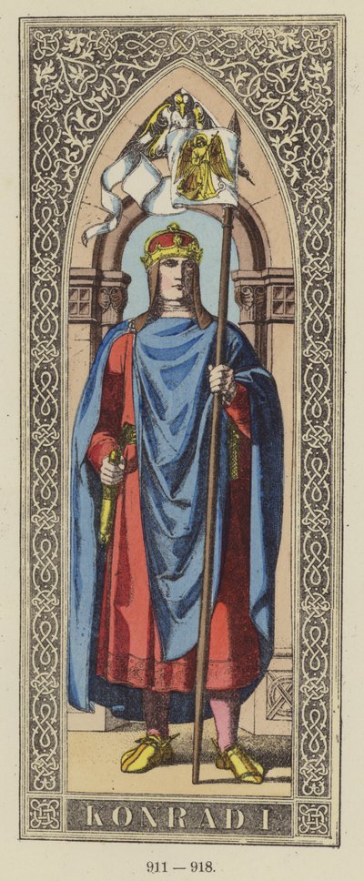 Konrad I., 911-918 von German School