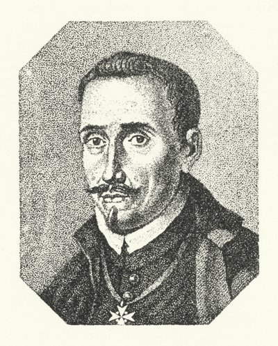 Lope de Vega, spanischer Dichter und Dramatiker (Stich) von German School