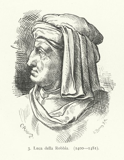 Luca della Robbia, italienischer Renaissance-Bildhauer von German School
