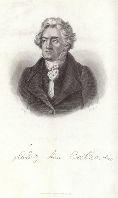 Ludwig van Beethoven, deutscher Komponist von German School