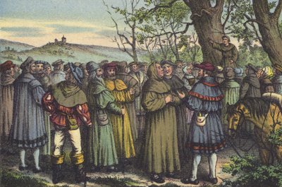 Luther predigt von German School
