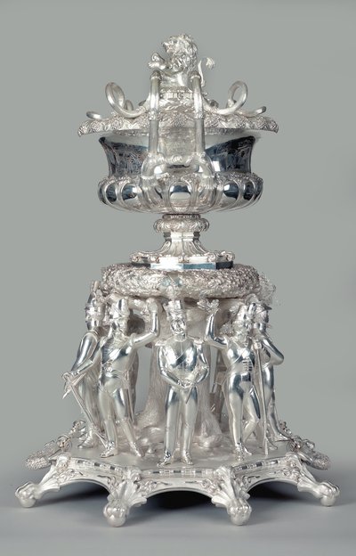 Major North Ludlow Beamish Trophäe oder Vase von German School