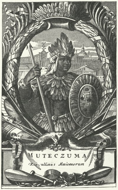 Montezuma II., Aztekenkaiser von German School