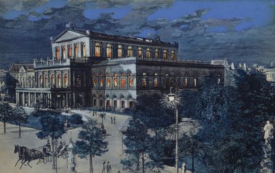 Opernhaus, Hannover, Deutschland von German School