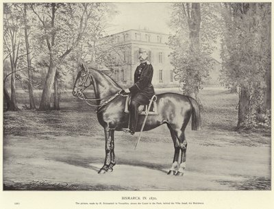 Otto von Bismarck im Jahr 1870 von German School
