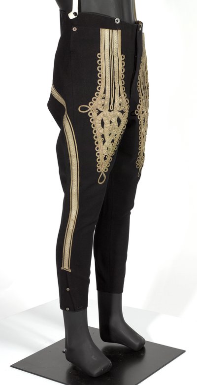 Pantalons, HRH Der Herzog von Connaught, 3. Zieten-Husaren, Deutsche Armee, vor 1914 von German School