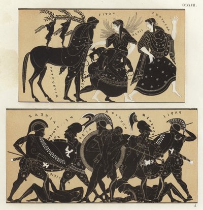 Peleus und Thetis von German School