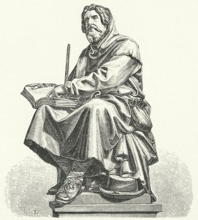 Peter Waldo, Gründer der mittelalterlichen christlichen spirituellen Bewegung der Waldenser von German School