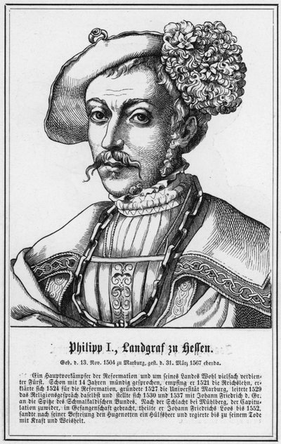 Philipp I., Landgraf von Hessen von German School