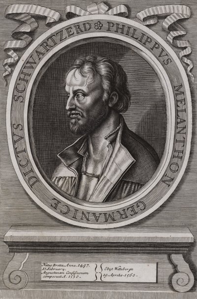 Philipp Melanchthon, deutscher Theologe der protestantischen Reformation von German School