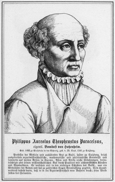 Philippus Aureolus Theophrastus Paracelsus von German School