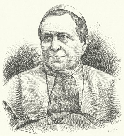 Papst Pius IX. (Stich) von German School