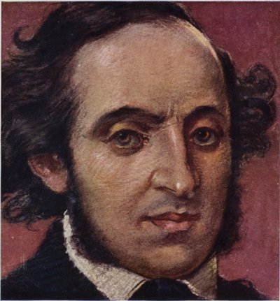 Porträt von Felix Mendelssohn von German School