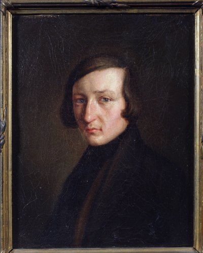 Porträt des Autors Heinrich Heine von German School