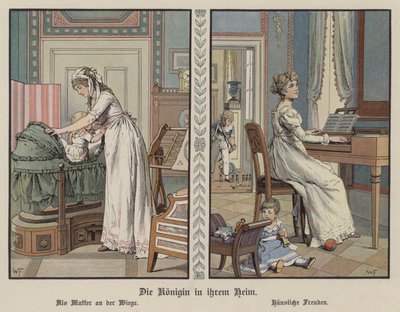 Königin Louise von Preußen zu Hause von German School