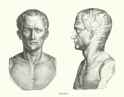 Quintus Hortensius, römischer Politiker und Redner (Stich) von German School