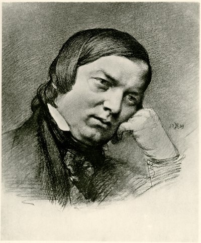 Robert Schumann, 1859 von German School
