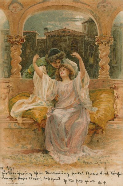 Romeo und Julia, Valentinskarte von German School