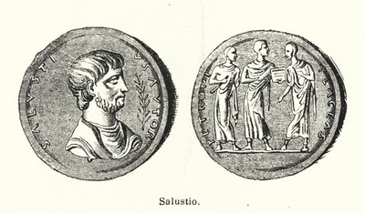 Sallust, römischer Historiker und Politiker von German School
