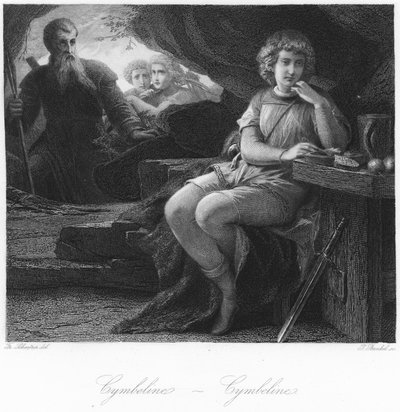 Szene aus Cymbeline von German School