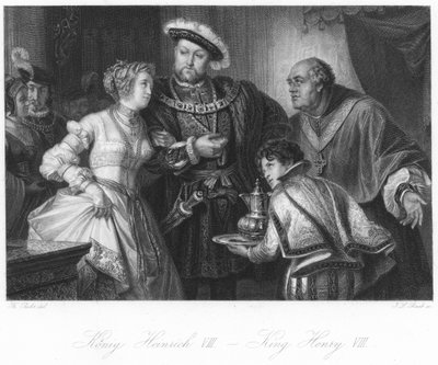 Szene aus Heinrich VIII. von German School