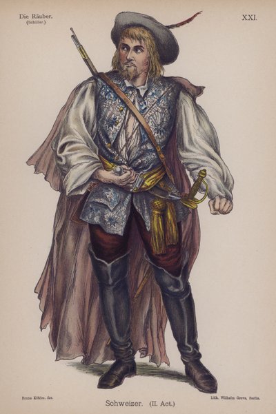 Schweizer, aus Die Räuber von Friedrich Schiller von German School