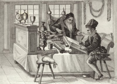 Skriptorium von German School