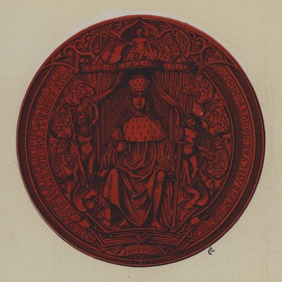 Siegel von Joachim I. und Joachim II., Kurfürsten von Brandenburg von German School