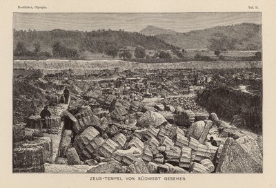 Tempel des Zeus, Olympia von German School