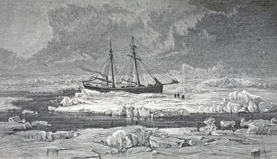 Die Germania im Eis, London, 1874 von German School