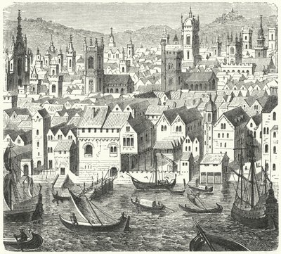 Der Stalhof, Handelsbasis der Hanse in London von German School