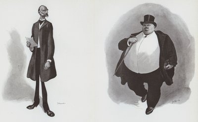 Der große Moeller: der dicke Oertel (Lithographie) von German School