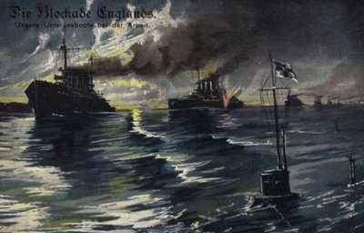 Die Blockade Englands, Erster Weltkrieg von German School