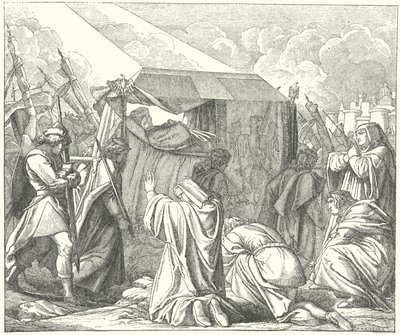 Der Leichnam des Heiligen Römischen Kaisers Heinrich VII. wird nach Pisa zur Beerdigung gebracht von German School