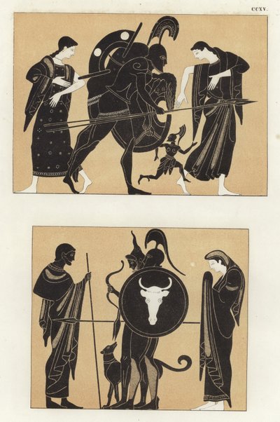 Die Leiche des Achilles von German School