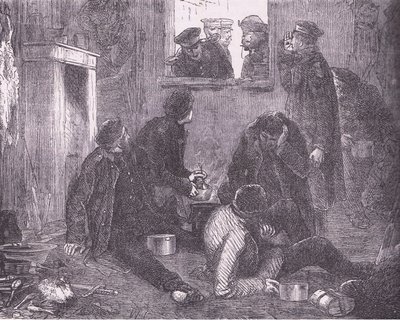 Der Kronprinz von Preußen auf Rundgang, Cassells Geschichte des Krieges zwischen Frankreich und Deutschland, veröffentlicht von Cassell and Company Limited, ca. 1890 von German School