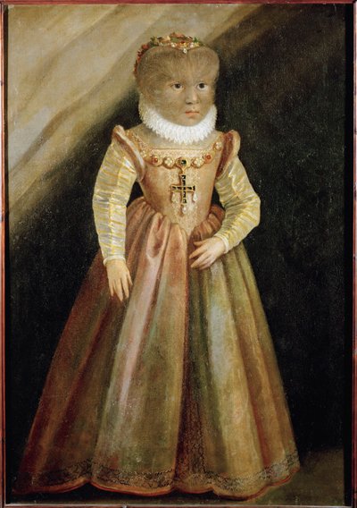 Die Tochter von Petrus Gonzalvus, dem haarigen Mann von Teneriffa von German School