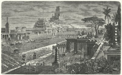 Der Fall Babylons an die Perser, 540 v. Chr. von German School