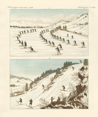 Das Regiment der Schlittschuhläufer in Norwegen von German School