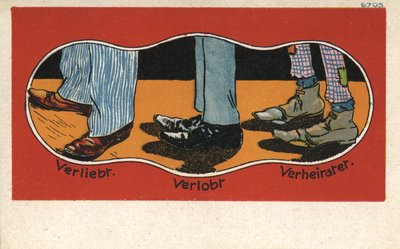 Die Phasen der Liebe in Schuhen von German School