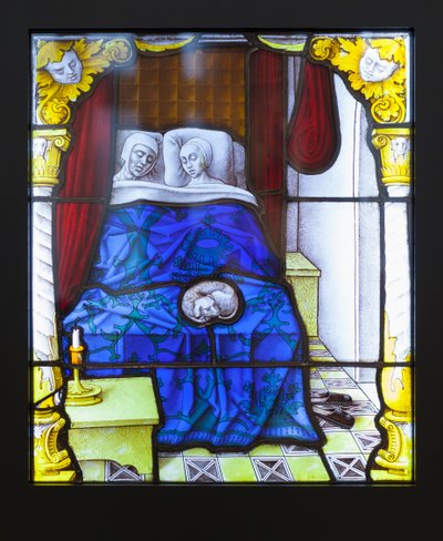 Tobias und Sara, um 1520 von German School