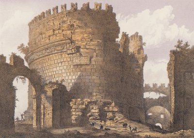 Grab der Caecilia Metella, Rom von German School