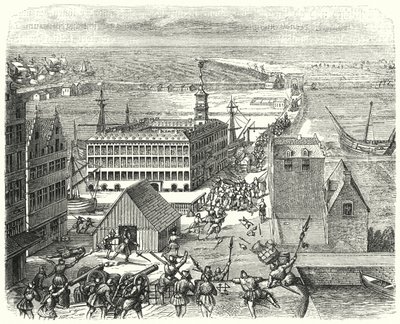 Handelsposten der Hanse in Antwerpen von German School